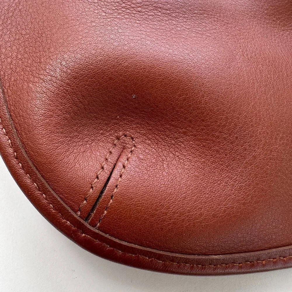 Vintage Coach 9131 Leather Shoulder Crossbody Brown Bag Purse Excellent - Picture 11 of 13